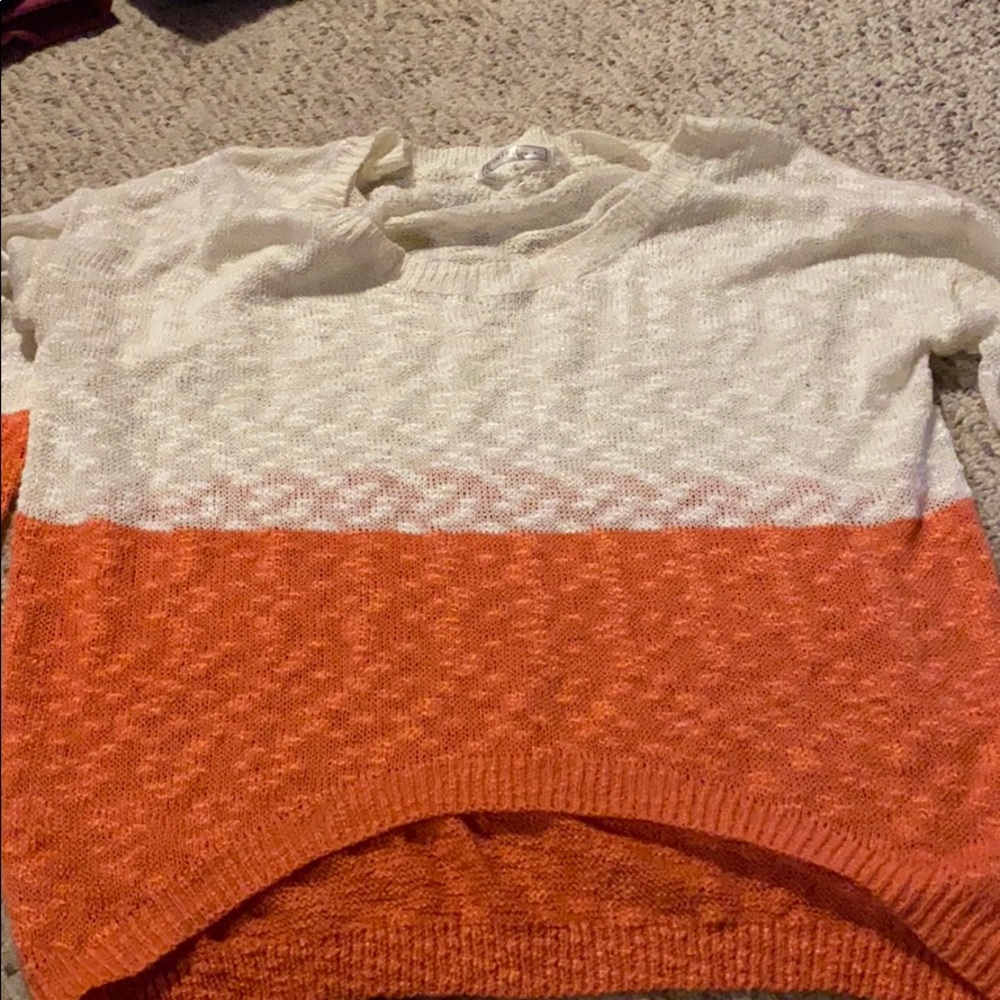 See through sweater